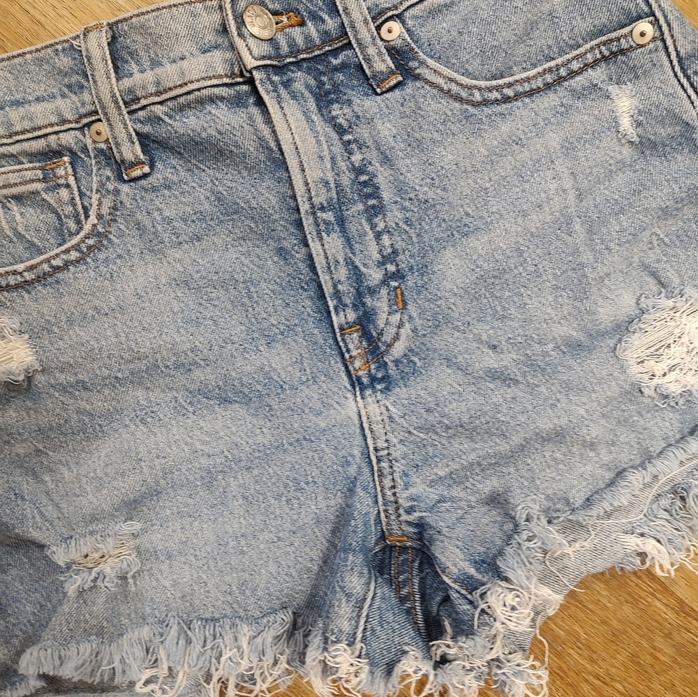 Madewell The Perfect Jean Short Cut Off 26 - Picture 5 of 12
